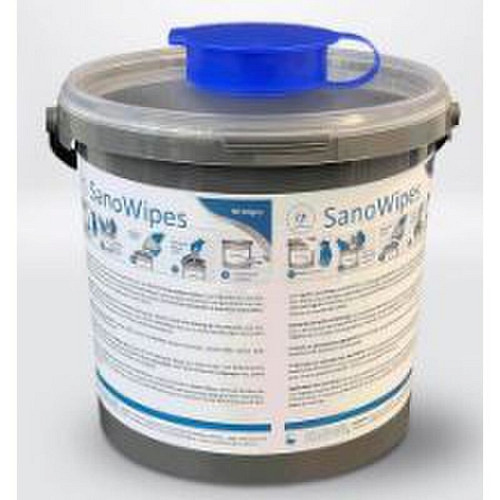 SanoWipes, Spendereimer leer