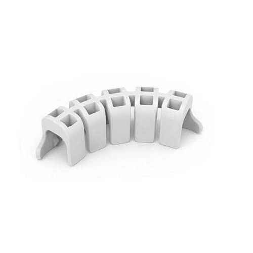 Support pour tomates, 6.0mm, BIO, blanc