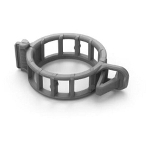 Clip pour tomates BIO, Ø 21mm, gris, compostable