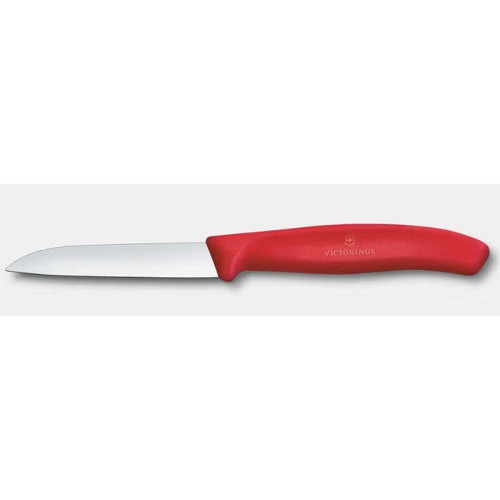 Victorinox couteau à légumes rouge Swiss Classic