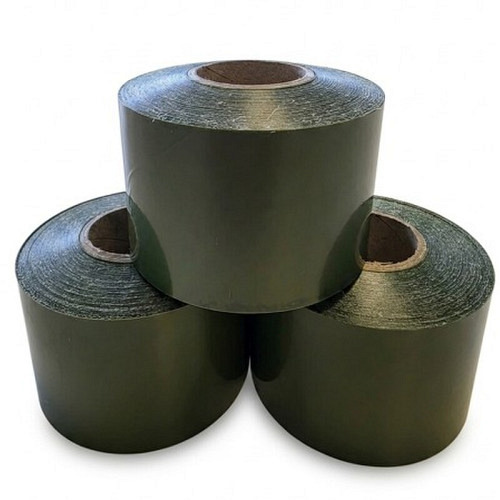 Bande d'emballage bio 5 cm, vert, 0,09 mm