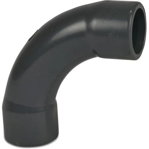 Profec Coude 90° en PVC, grand rayon